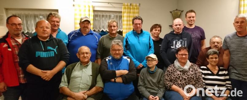 Die Teilnehmer der Vereinsmeisterschaften der BSG Beyer &amp; Co Altenstadt. Bild: adj