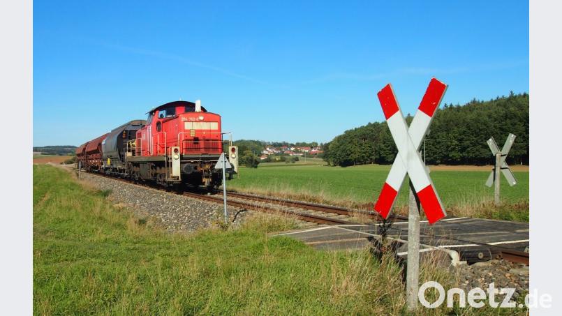 Sonderzug von Amberg nach Schnaittenbach. Bild: exb