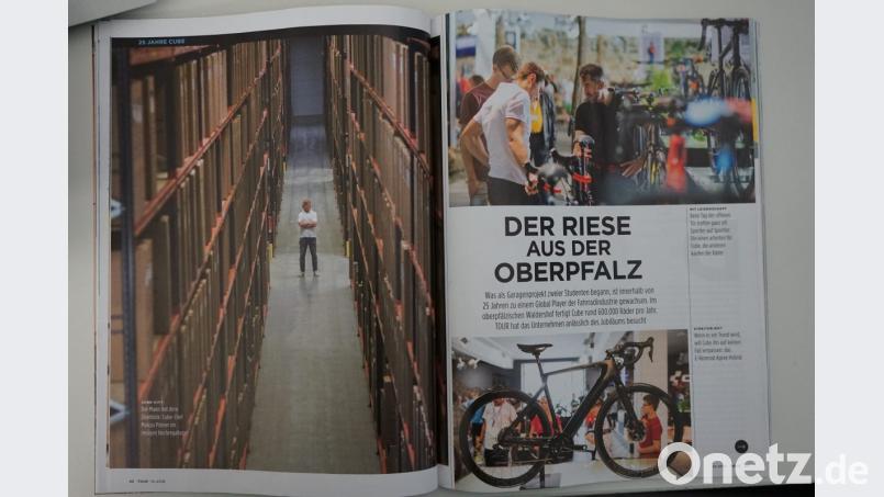 Über sechs Seiten berichtet die Zeitschrift „Tour“ über Cube. Bild: fph