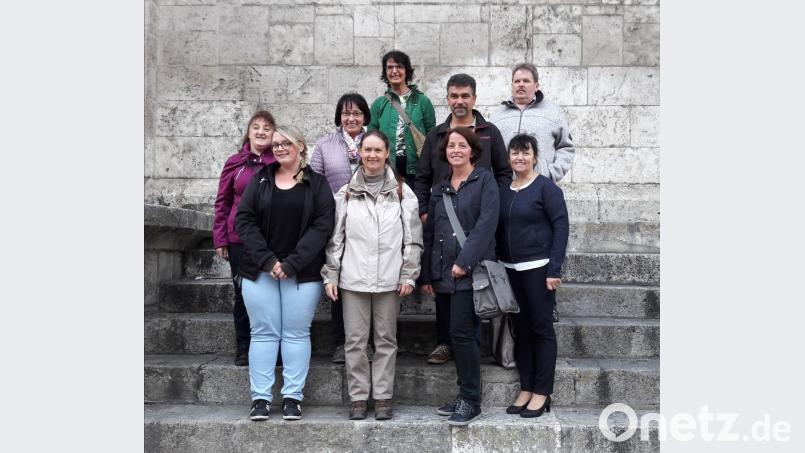 Sänger des Tröbeser Kirchenchors nehmen am Diözesanen Kirchenchortag des Bistums Regensburg mit Begeisterung teil. Bild: gi