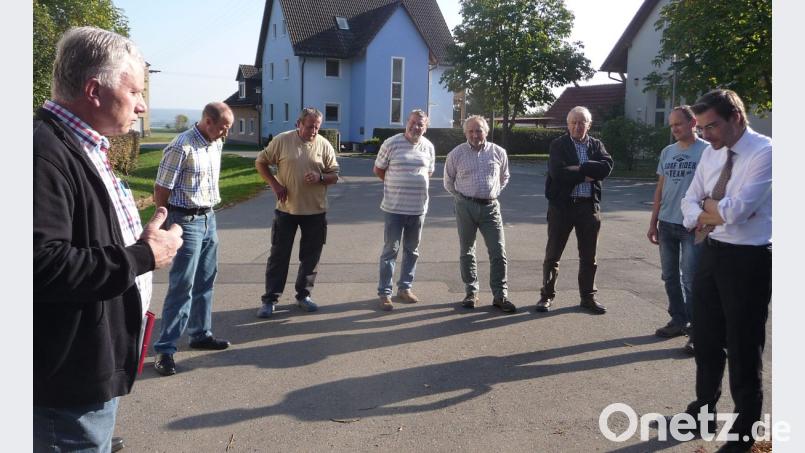 Die Dorfbewohner von Mallersricht wollen einen jährlichen Ausgleich von Tennet für die Bereitstellung ihrer Flächen. Bild: Kunz