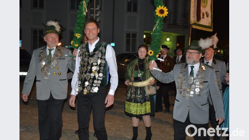 Sichtlich stolz zeigt sich Matthias Wiendl. Bild: jr