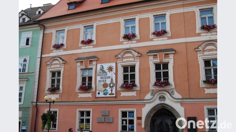 Das Gablerhaus mit seiner wunderschönen Rokoko-Fassade. Johann Wolfgang von Goethe wohnte 1821 hier. Bild: cgu