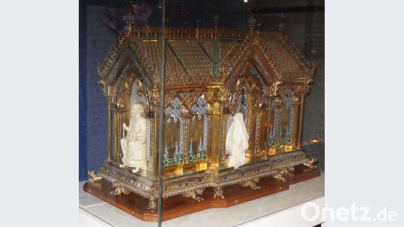 Der Reliquienschrein der heiligen Bernadette wird am kommenden Montag, 15. Oktober, in Konnersreuth erwartet und bis zum Freitag, 19. Oktober, in der Pfarrkirche St. Laurentius verweilen. Am Montag um 16 Uhr wird der Schrein, er kommt aus Eichstätt, vor dem Resl-Haus erwartet und anschließend zur Pfarrkirche geleitet. Dort findet um 19 Uhr ein Festgottesdienst statt. Bild: jr