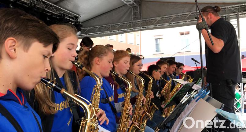 Die King Size Youngsters unter Leitung von Markus König geben zusammen mit „Soulmate“ ein Benefizkonzert zugunsten von Karolina am Sonntag, 21. Oktober, um 17 Uhr in der katholischen Pfarrkirche. Bild: mef