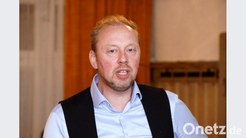 Dr. Henning Wendt stellte sich als neuer Geschäftsführer der Besamungsgenossenschaft vor. Bild: bkr