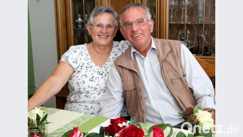 Loni und Helmut Weig feiern goldene Hochzeit. Bild: mef