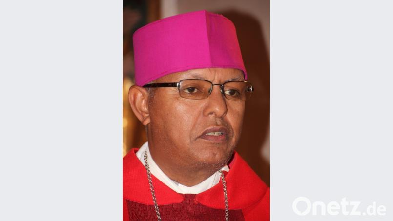 Bischof Lesanu-Christos Matheos aus der Diözese Eparchie Bahir Dar, in der auch die Satdt Gondar liegt. Bild: kro