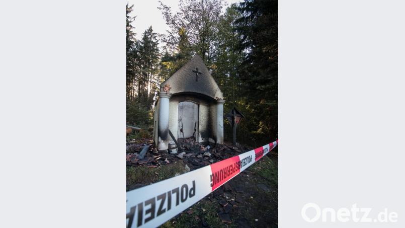 Die abgebrannte Kapelle in Griesbach. Bild: dtr