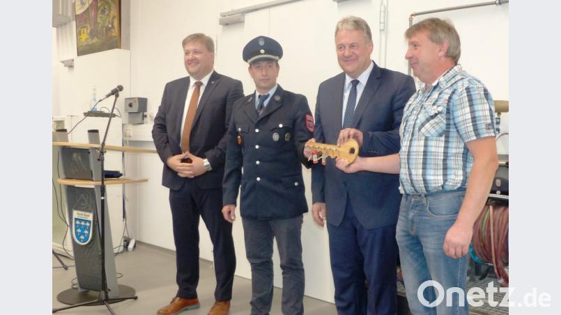 Feierliche Einweihung des Feuerwehrzentrums. Bild: jp