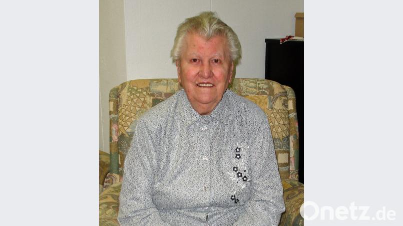 Regina Wolff feiert am Mittwoch, 17. Oktober, ihren 90. Geburtstag. Bild: Dobmeier