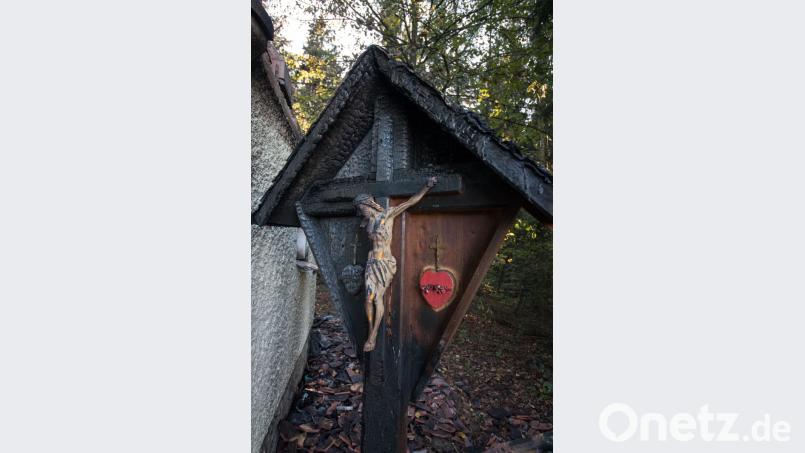 Die abgebrannte Kapelle in Griesbach. Bild: dtr