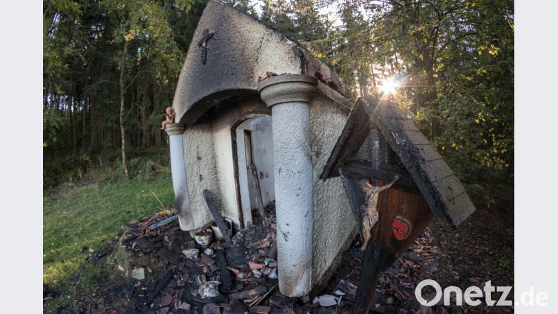 Die abgebrannte Kapelle in Griesbach. Bild: dtr