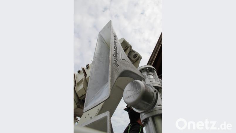 Eine Sirene in Freudenberg. Bild: upl