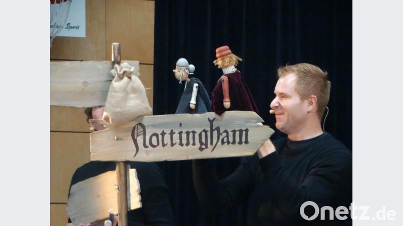 Robin-Hood an der Grundschule Tirschenreuth. Bild: exb