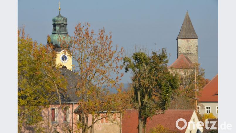Wegen fehlender Bauplätze könnte der idyllisch gelegene Ortsteil Waldau mit Burganlage und St.-Johannes-Nepomuk-Kirche in naher Zukunft aussterben, befürchtet Harald Striegl. Bild: dob