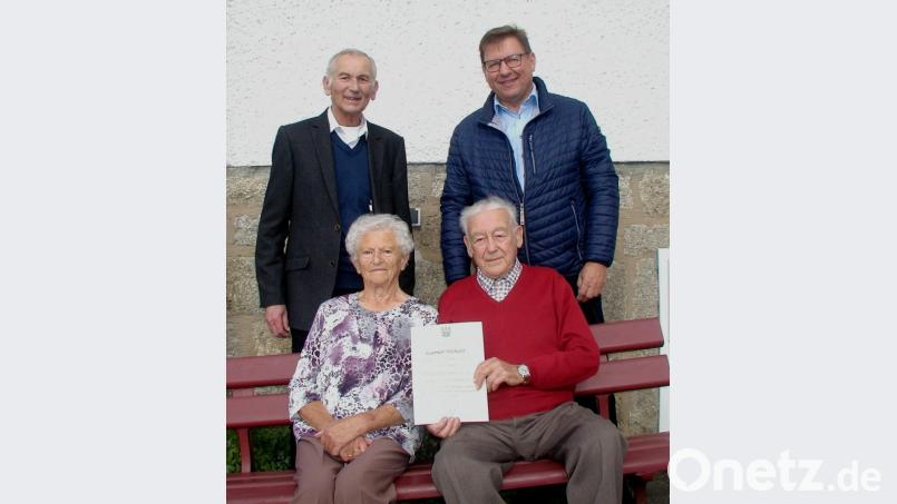 Auf 65 Ehejahre blicken Laura und Arnold Schott zurück. Bild: gis