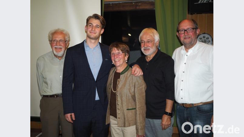 Willi Steger, Benedkit Pilz, Christa Steger, Reimeier, Knauer Bild: krb