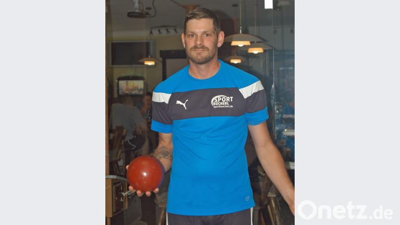 Dennis Greupner war beim Sieg gegen Kaiserslautern mit 611 Holz der zweitbeste Weidener Kegler. Bild: otr