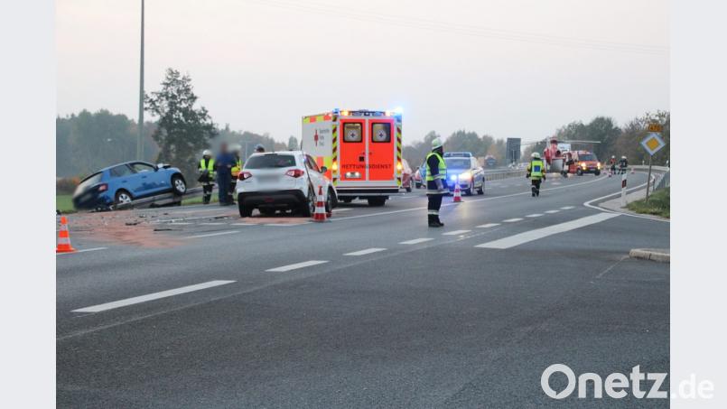 Verkehrsunfall mit zwei Verletzten an der B 470 Bild: jma