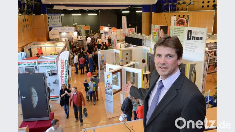 So kennen ihn viele Amberger: Thomas Resch organisiert die Oberpfälzer Baumesse im ACC. Bild: Petra Hartl