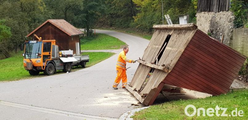 Das alte Holzhäuschen in Altentreswitz wurde abgebaut. Bild: dob