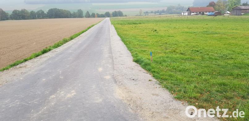 Leider sind die Bankette der Umfahrung Altentreswitz schon wieder arg in Mitleidenschaft gezogen worden, bedauerte Bürgermeister Andreas Wutzlhofer bei der Bürgerversammlung in Böhmischbruck. Bild: dob