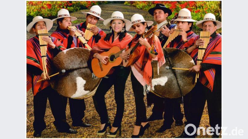 Seit vielen Jahren sind &quot;Sacambaya&quot; aus Bolivien gern gesehene Gäste in Pressath. Mit der Chorgemeinschaft St. Georg interpretieren sie am 27. Oktober in der Pressather Kirche die &quot;Misa Criolla&quot; des argentinischen Komponisten Ariel Ramirez. Bild: exb (Ensemble Sacambaya)