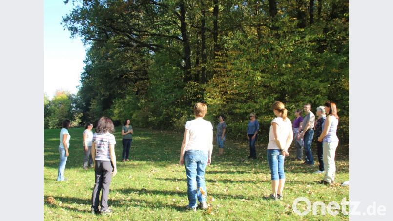 Gaia-Touch - das sind Übungen in der Natur. Bild: kmo