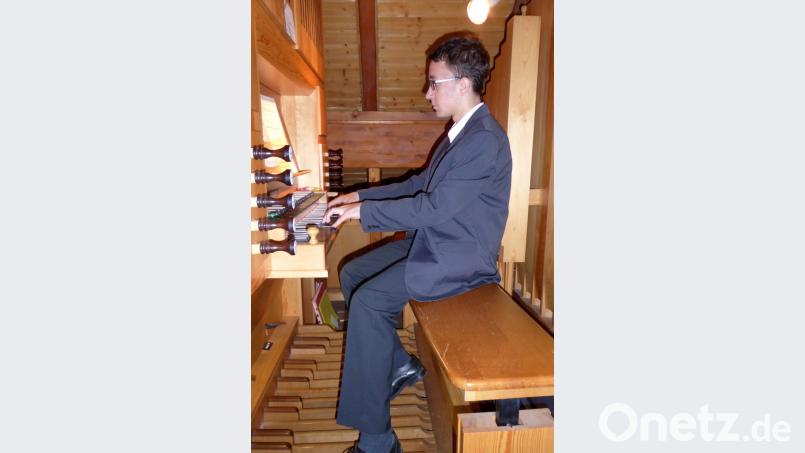 Organist Florian Schieder. Bild: fsb