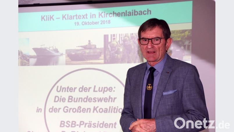 Klartext im Sinne des Wortes spricht Oberst a.D. Richard Drexl bei der Verteidigungspolitik. Die Mängelliste ist sehr lang, die Regierung zum Handeln verpflichtet. Bild: bkr