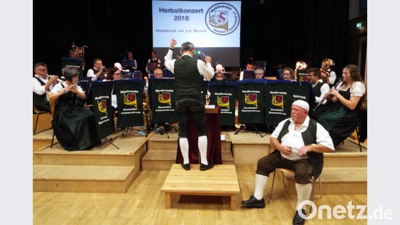 Musikverein Haselmühl-Kümmersbruck beim Herbstkonzert. Bild: e