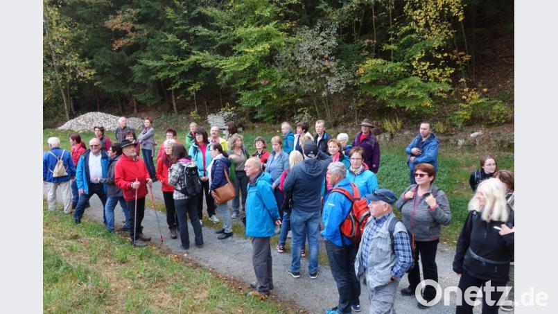 Die dritte Lesertour von Oberpfalz-Medien führte vom Schlossberg auf dem Marterlweg zurück nach Waldeck. Bild: ms