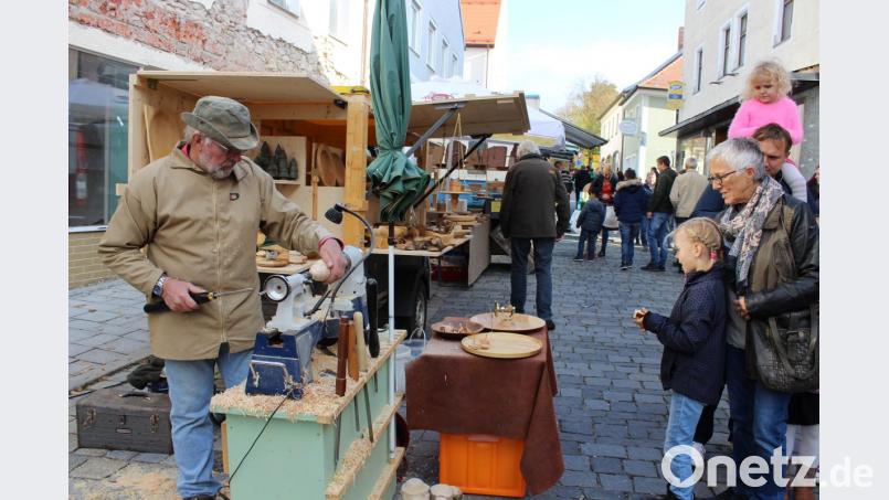 Handwerker demonstrierten ihr Können. Bild: pko