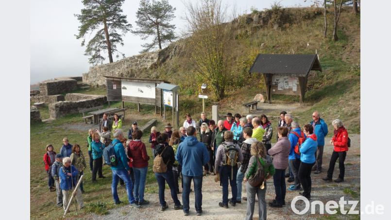 Die dritte Lesertour von Oberpfalz-Medien führte vom Schlossberg auf dem Marterlweg zurück nach Waldeck. Bild: ms
