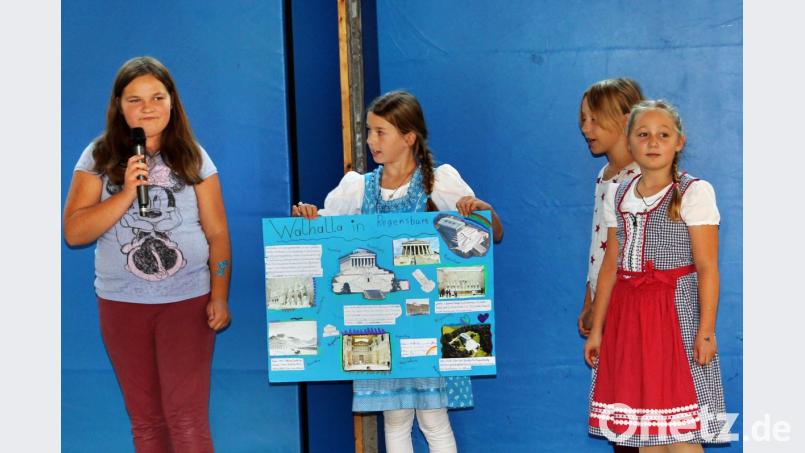 Die Sehenswürdigkeiten von Bayern stellte die vierte Klasse vor. Bild: ds