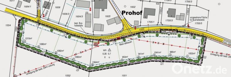 Im Stadtteil Prohof entstehen am Südrand zehn Bauplätze. Der Stadtrat machte nun den Weg dafür frei. Bild: Andreas Royer