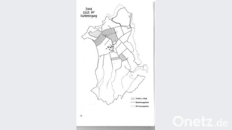 Grundstückszuschnitt von drei Besitzern vorher und nachher. Bild: gi
