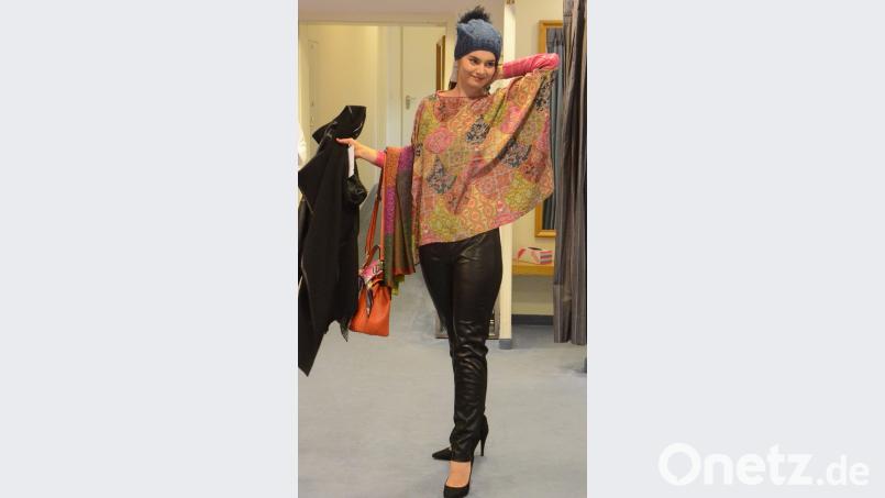 Die neuen Trends: Farbenfroh und Strickmütze. Bild: Kunz