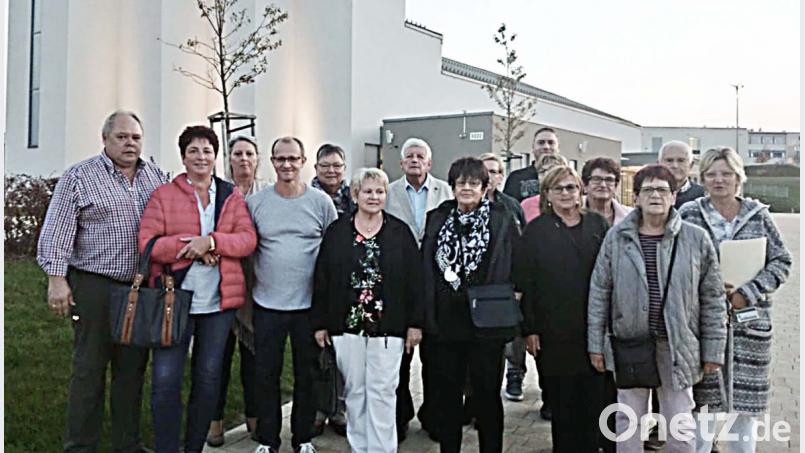 Die Mitglieder des Kirchenthumbacher Handwerker- und Gewerbevereins wissen nun, wie modern die Netzaberg-Chapel ausgestattet ist. Bild: ü