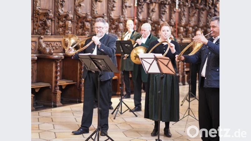 Jagdhornbläser-Konzert in der Basilika. Bild: opp
