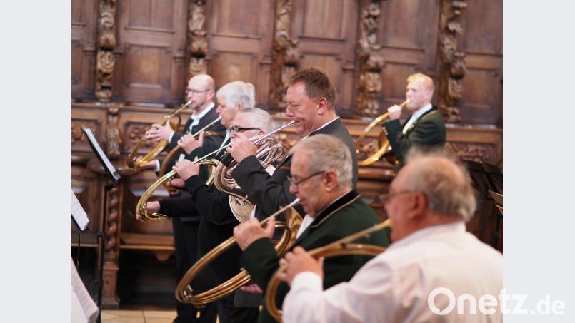 Jagdhornbläser-Konzert in der Basilika. Bild: opp