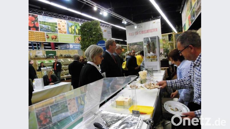 Ausgezeichnet kommt das Angebot aus dem Naturpark bei der Consumenta in Nürnberg an. Bild: exb