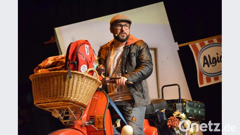 Rocky Verardo bricht mit seiner Vespa nach Deutschland auf, wo er erhofft, schnell viel Geld zu verdienen. Bild: Benkhardt