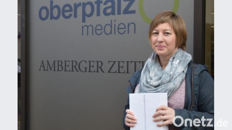Ipad-Gewinnerin Daniela Pössniker. Bild: aha