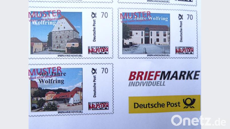 Eine schöne Idee, die nun von der Deutschen Post in die Tat umgesetzt
wird: Zum 900-jährigen Bestehen von Wolfring gibt es im nächsten Jahr Briefmarken mit kolorierten Motiven aus der Ortschaft. Bild: hou