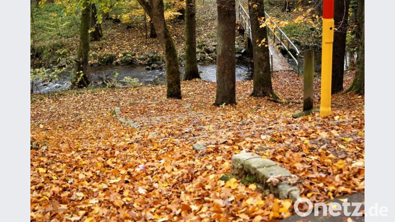 Zwischen dem Bocklradweg und der Floß fehlt ein Handlauf. Bild: arw