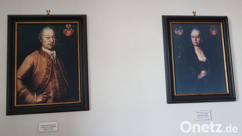 Franz Ferdinand Reisner Freiherr von Lichtenstern führte das Pflegeamt Tännesberg/Treswitz durch kriegsreiche Zeiten. Freiin von Rummel aus Waldau war ihm eine gute Ehefrau und verstarb 1790. Auch sie wurde in der Pfarrkirche Moosbach neben ihren Gatten Franz Ferdinand bestattet. Bild: gi