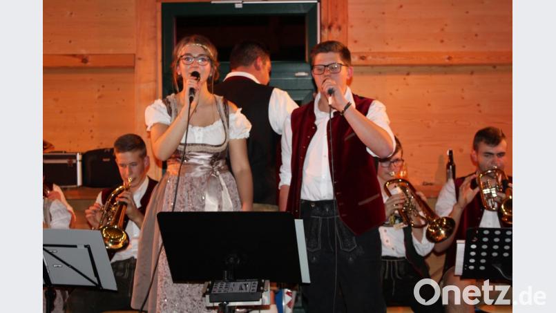 Das Gesangsduo der Klosterbläser. Bild: rod