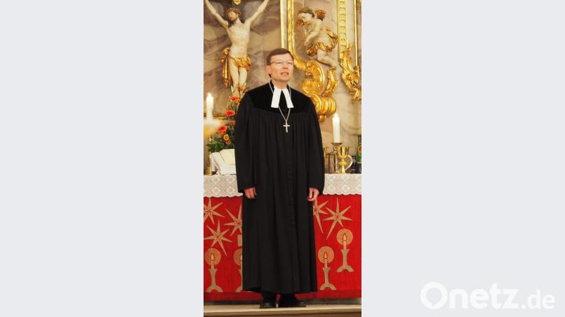 Über die Freiheit des Christen im Verständnis der Reformation sprach Dekan Wenrich Slenczka Bild: Bühner